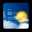 Transparent clock & weather APK
